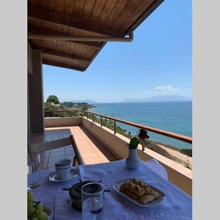360º Suite With Endless Views To The Ionian Sea Митикас Экстерьер фото