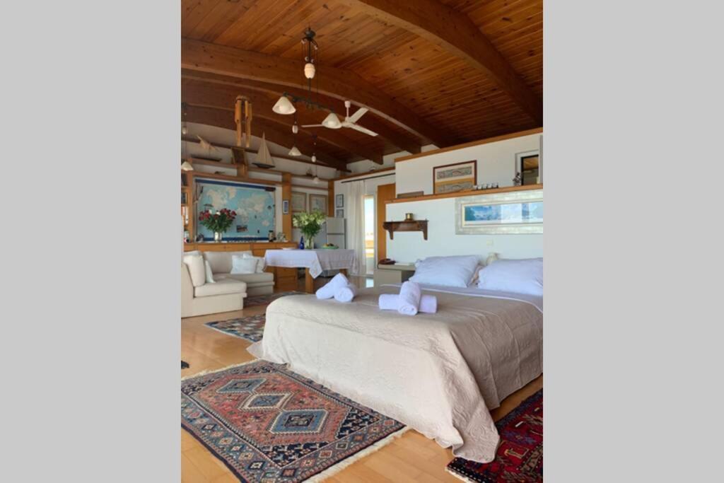 360º Suite With Endless Views To The Ionian Sea Митикас Экстерьер фото